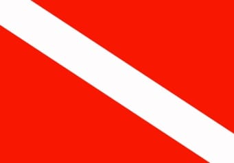 Diving Flags Banderas De Buceo Draw